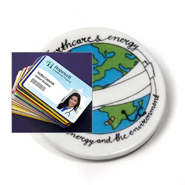 Creating Memories with Plastic Card ID
 Badges