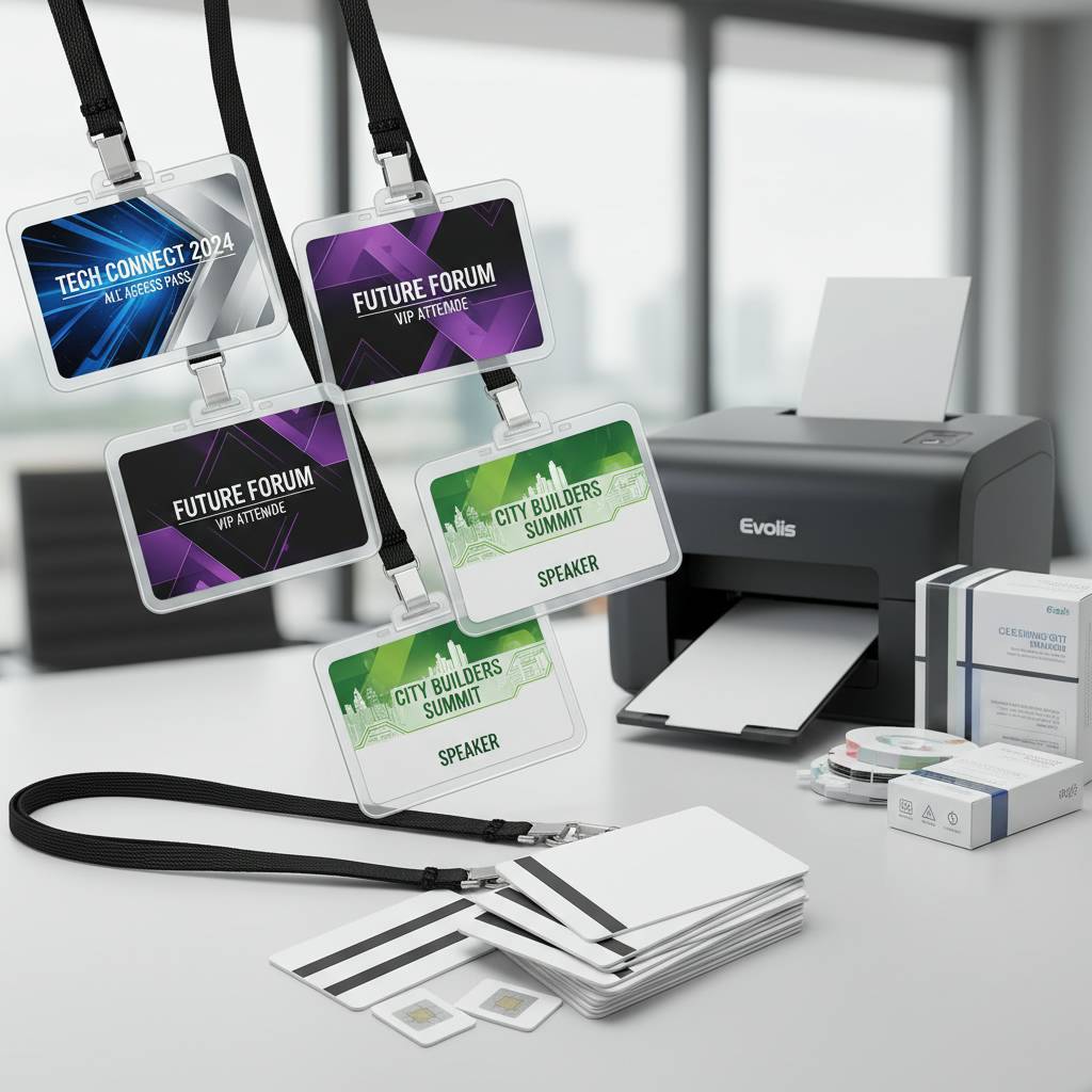 Printed Plastic Event Badges for Every Type of Event