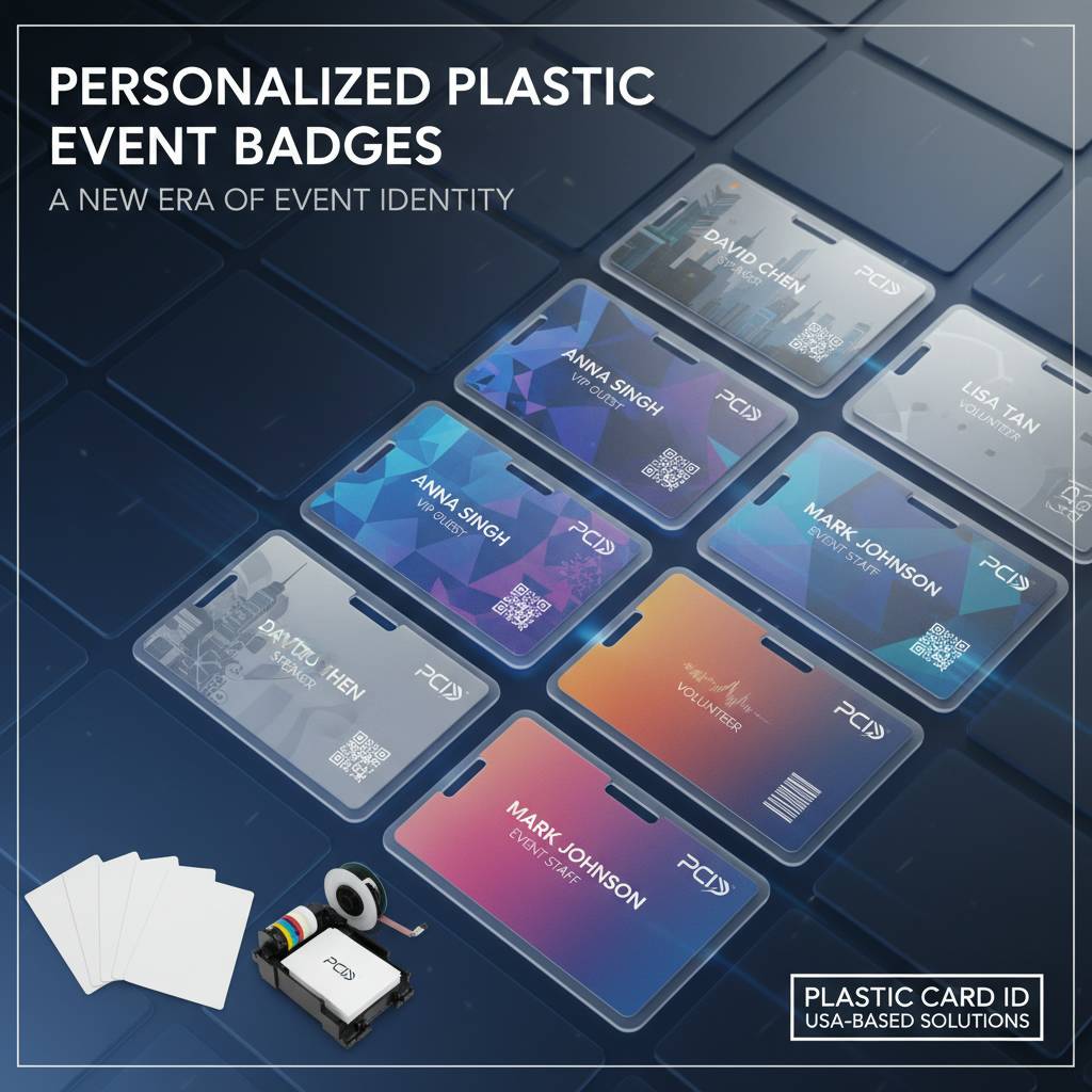 What Are Personalized Plastic Event Badges and Why Do You Need Them?