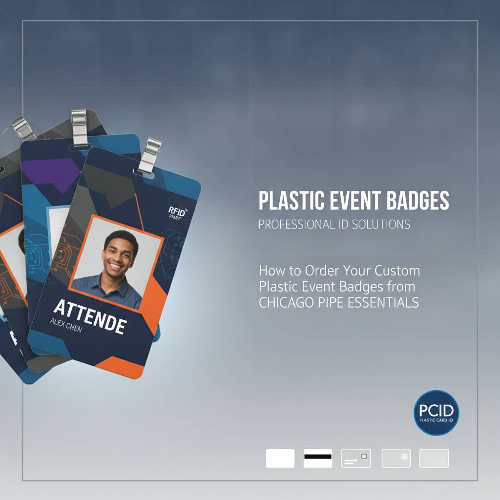 How to Order Your Custom Plastic Event Badges from Plastic Card ID