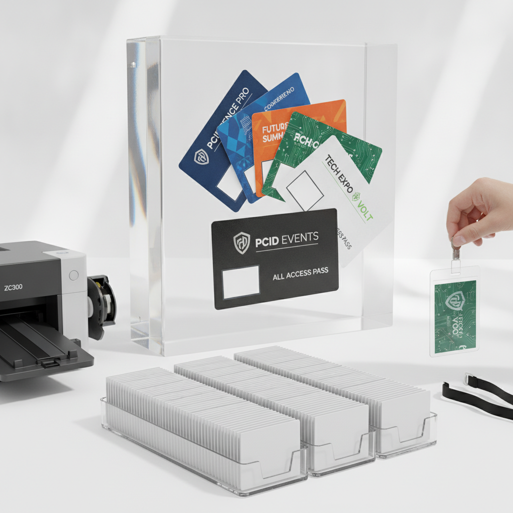 Why Bulk Plastic Event Badges Are the Professional Standard