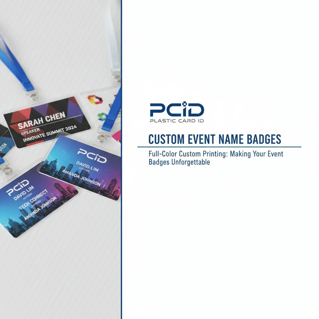 Full-Color Custom Printing: Making Your Event Badges Unforgettable