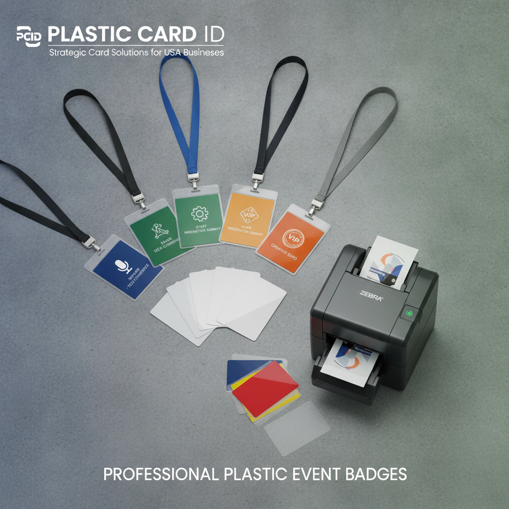 Why Plastic Event Badges Are the Professional Standard