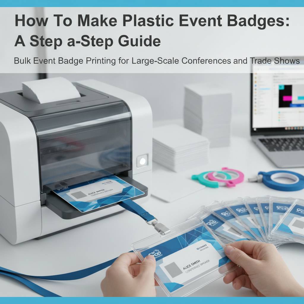 Bulk Event Badge Printing for Large-Scale Conferences and Trade Shows